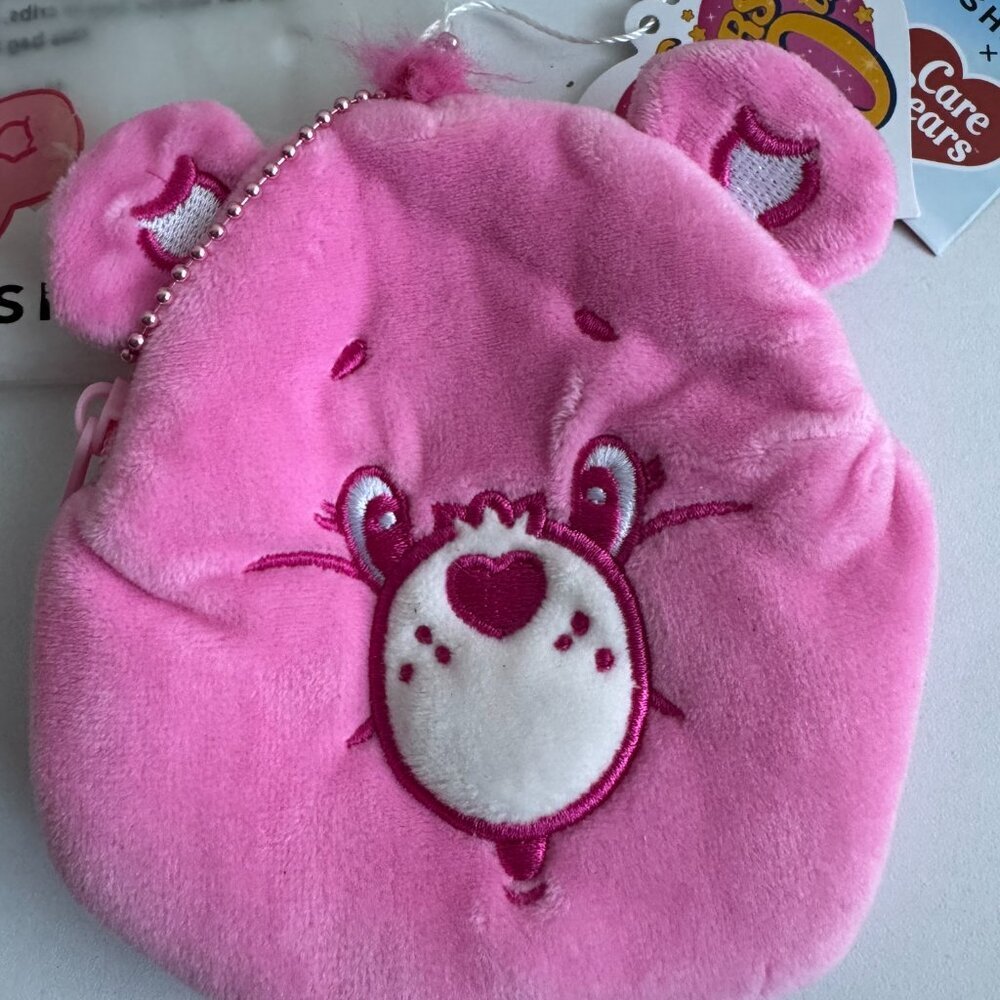 SHEIN x Care Bears Pink Plush Coin Purse – 40th Anniversary - Picture 2 of 8